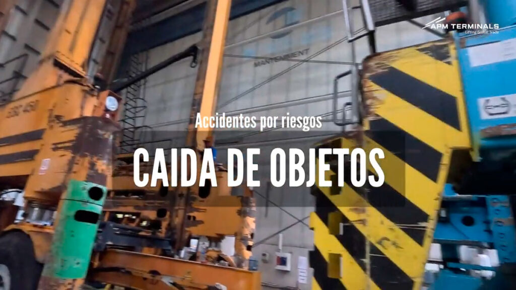 Accidentes por riesgos caída de objetos