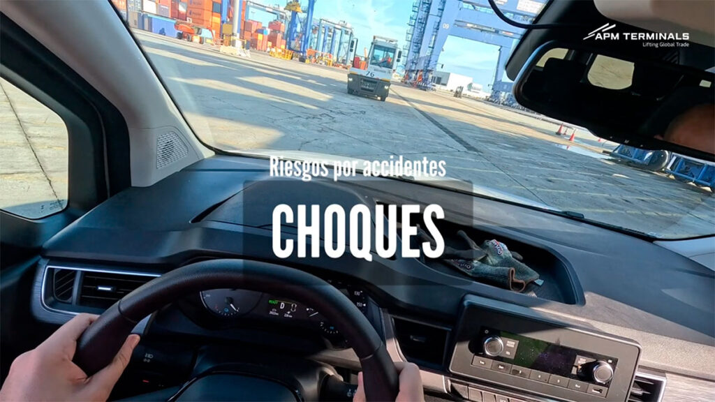 Riesgos por accidentes choques